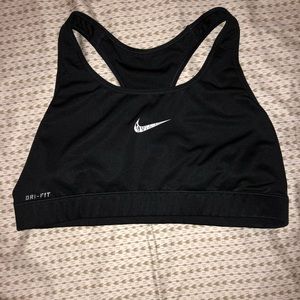 Black Nike Sports Bra